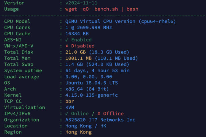 搬瓦工官网BandwagonHost VPS主机测评及优惠码