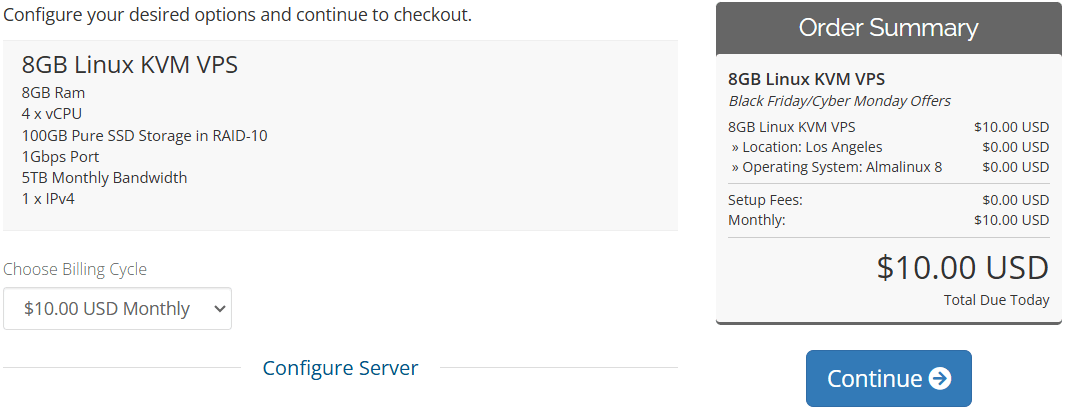 cloudserver 高性价比VPS主机测评及优惠码