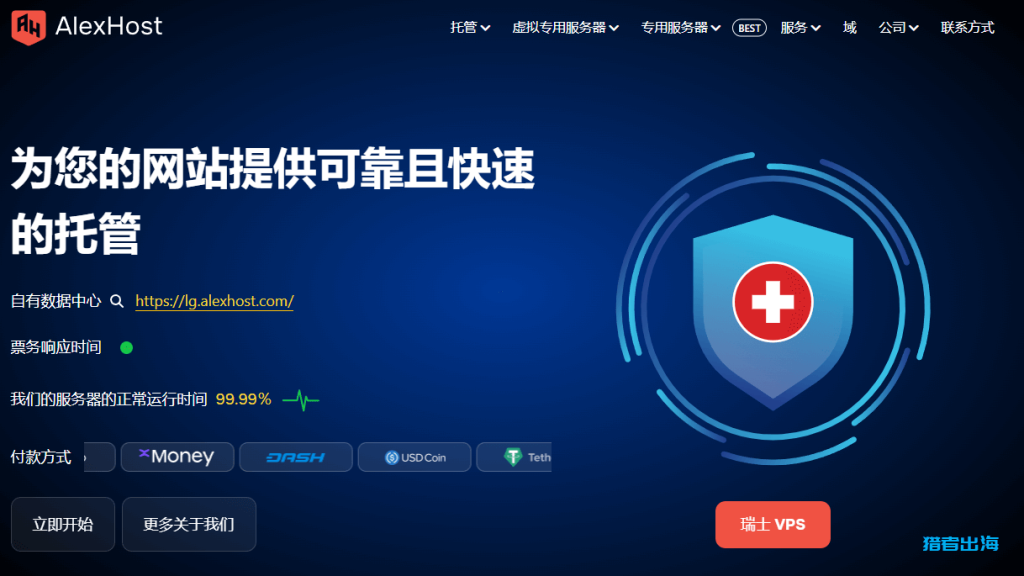 AlexHost vps测评：大带宽不限流量、抗投诉推荐主机 – 猎者出海