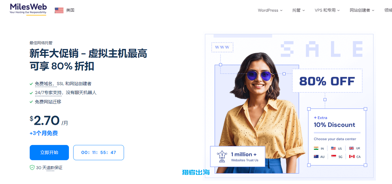 印度VPS主机Milesweb测评与优惠码