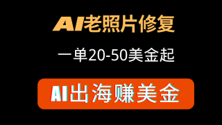 利用AI工具帮老外修复老照片项目视频版教程