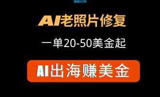 利用AI工具帮老外修复老照片项目视频版教程