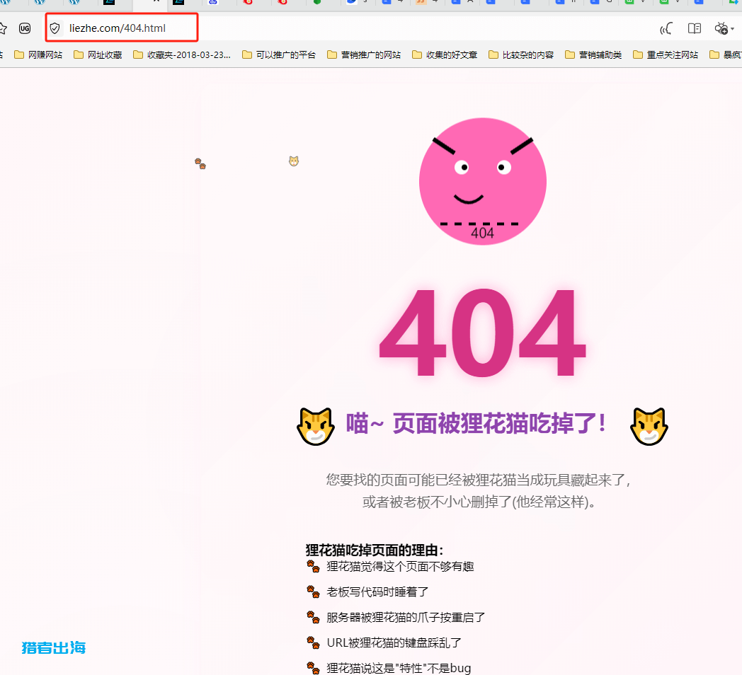 404错误是什么意思?网站404页面设置和SEO作用