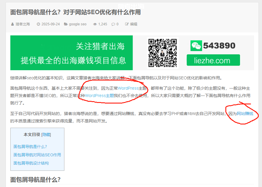 直链和锚文本链接,对网站关键词排名作用