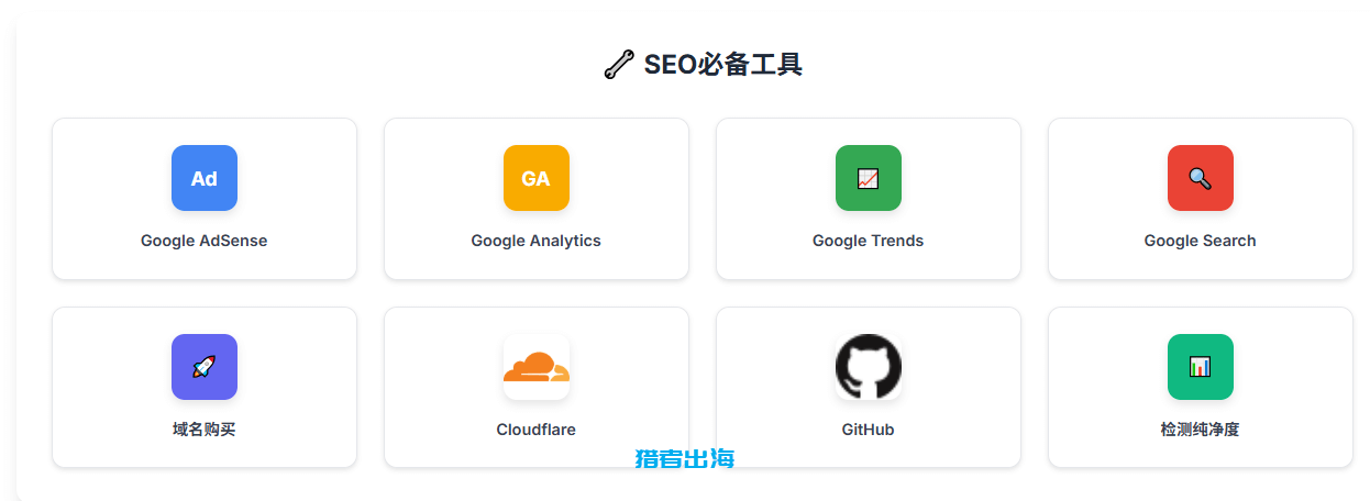 5个软件工具导航网站推广国外联盟营销赚钱