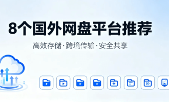 8个国外网盘/云盘在线上传资源平台推荐