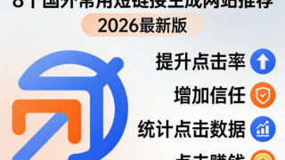 8个国外常用短链接生成网站推荐