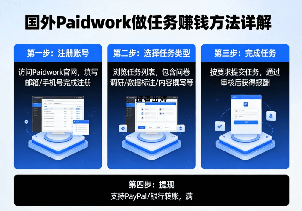 Paidwork能赚钱吗？国外Paidwork做任务赚钱方法详解