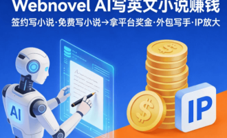 如何在Webnovel上用AI写英文小说赚钱