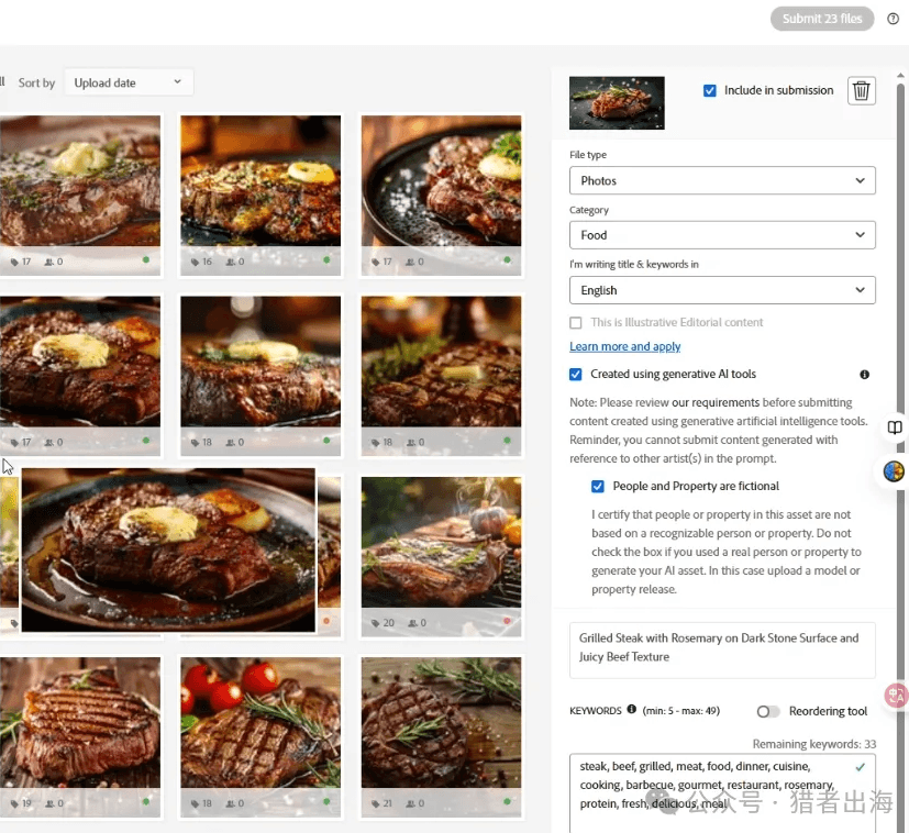 国外adobe stock上传AI图片赚美金项目