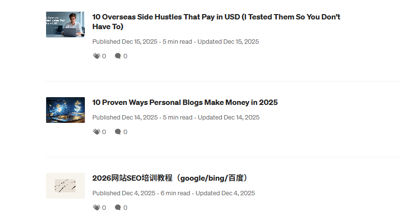 国外Medium MPP自媒体AI写作赚美金项目