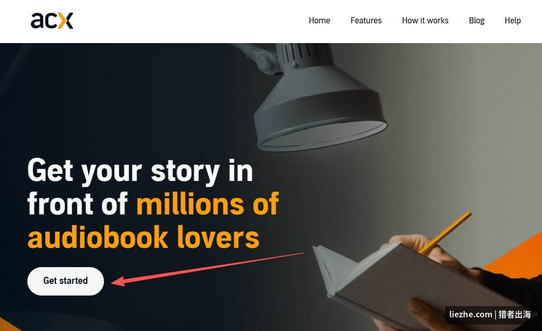 ACX官网首页Get your story in front of millions of audiobook lovers