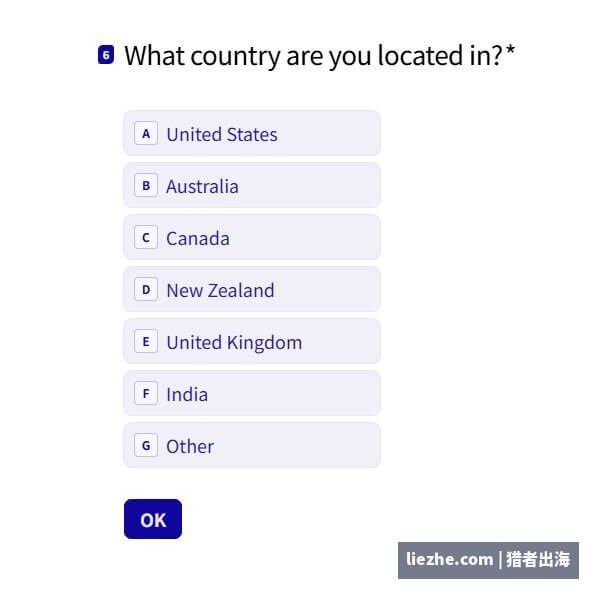 Clickbank注册国家下拉框里能选中国香港Hong Kong