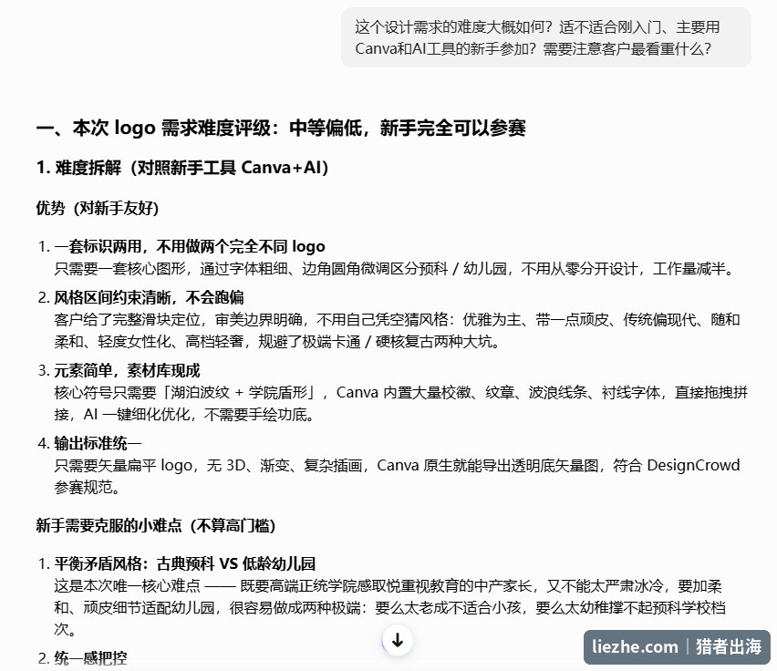 用AI评估DesignCrowd比稿难度适不适合新手