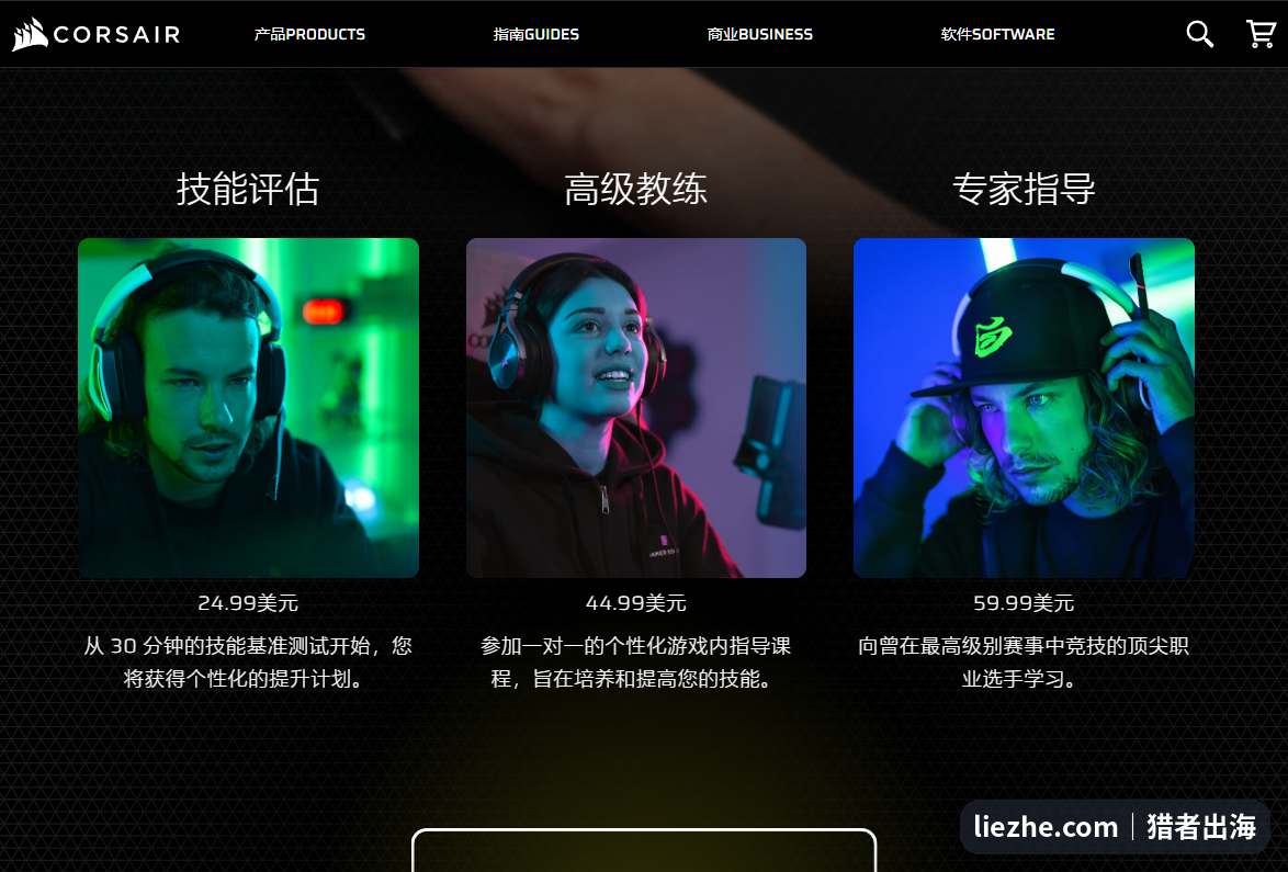 Fiverr平台game coaching游戏教练搜索结果,多个陪练gig起价从10美金到100美金