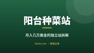 阳台种菜独立站拆解:从月入几万美金到被AI砍半的复盘