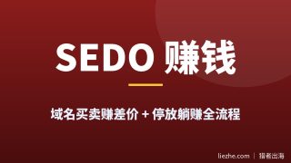 Sedo怎么赚美金？零基础域名买卖赚差价+停放躺赚全流程（2026新手版）