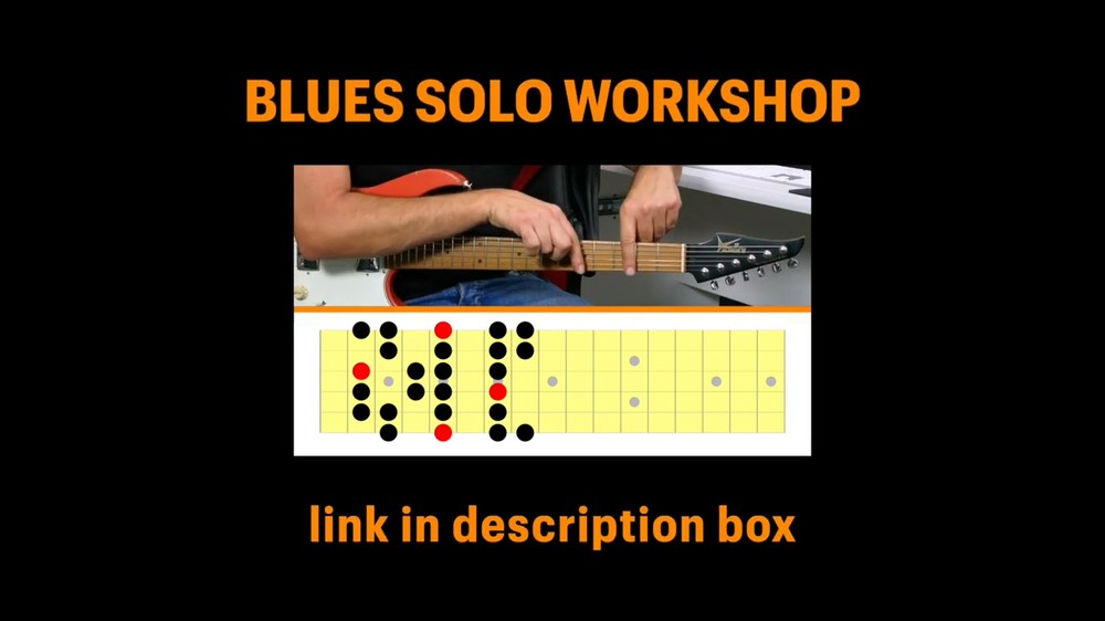 David公开课的片尾卡：BLUES SOLO WORKSHOP，链接在简介里