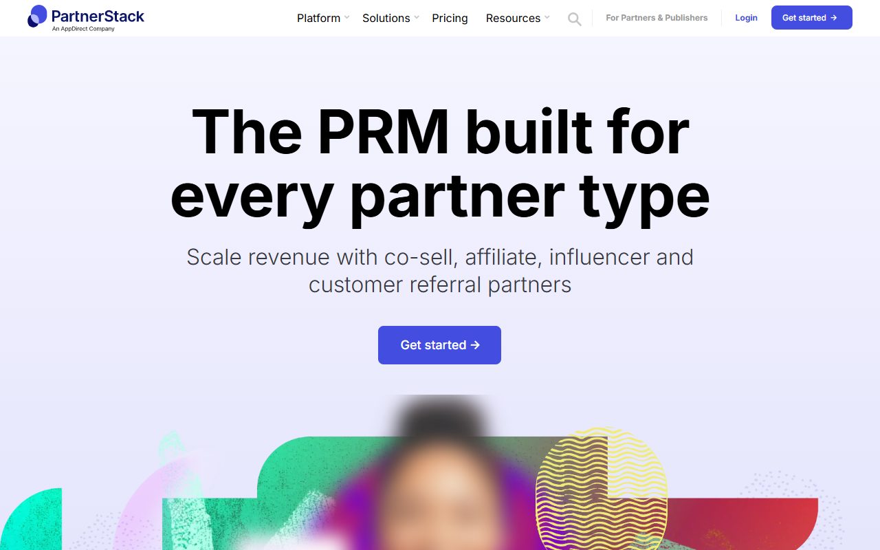 PartnerStack合作伙伴生态平台首页